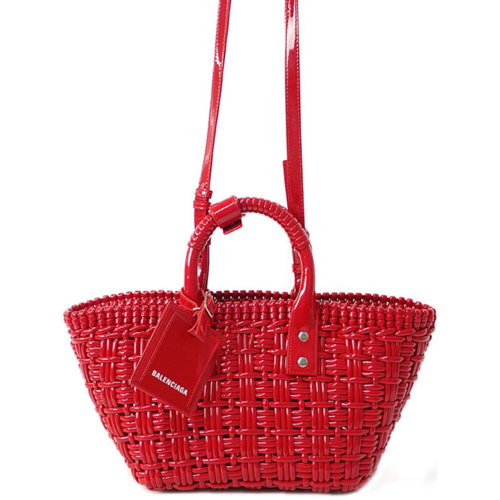 BALENCIAGA Bistro Basket Strap Bag